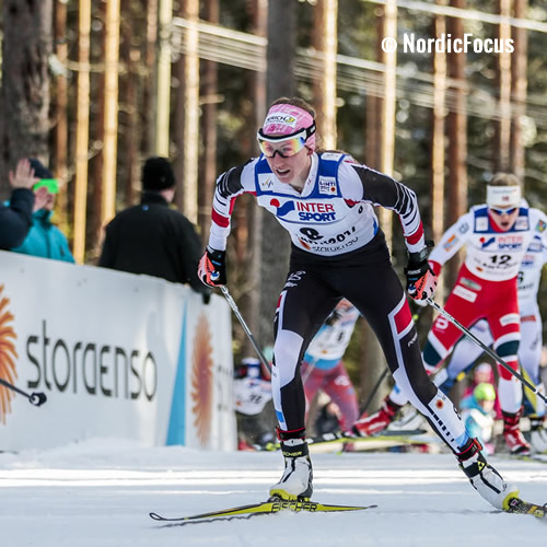 Profi-Langläuferin Teresa Stadlober © NordicFocus