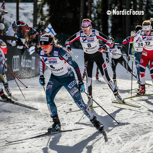 Profi-Langläuferin Teresa Stadlober © NordicFocus